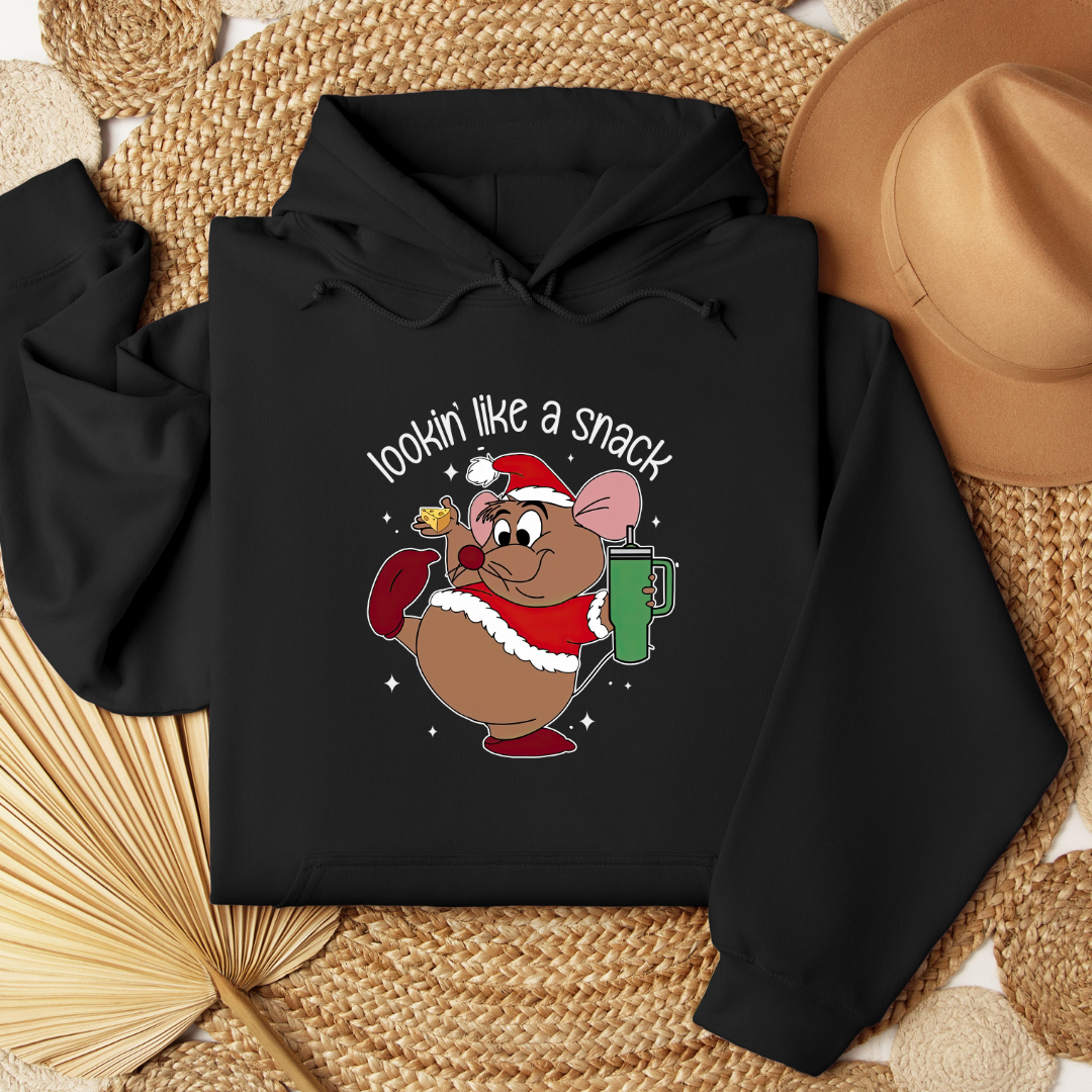 LOOKING LIKE A SNACK CHRISTMAS MOUSE