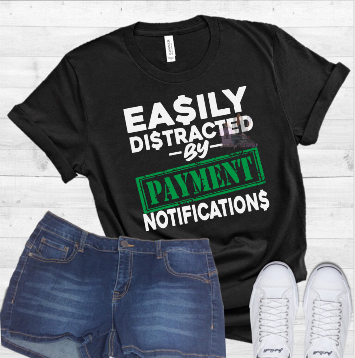 Easily Distracted By Payment Notifications(BOLD)