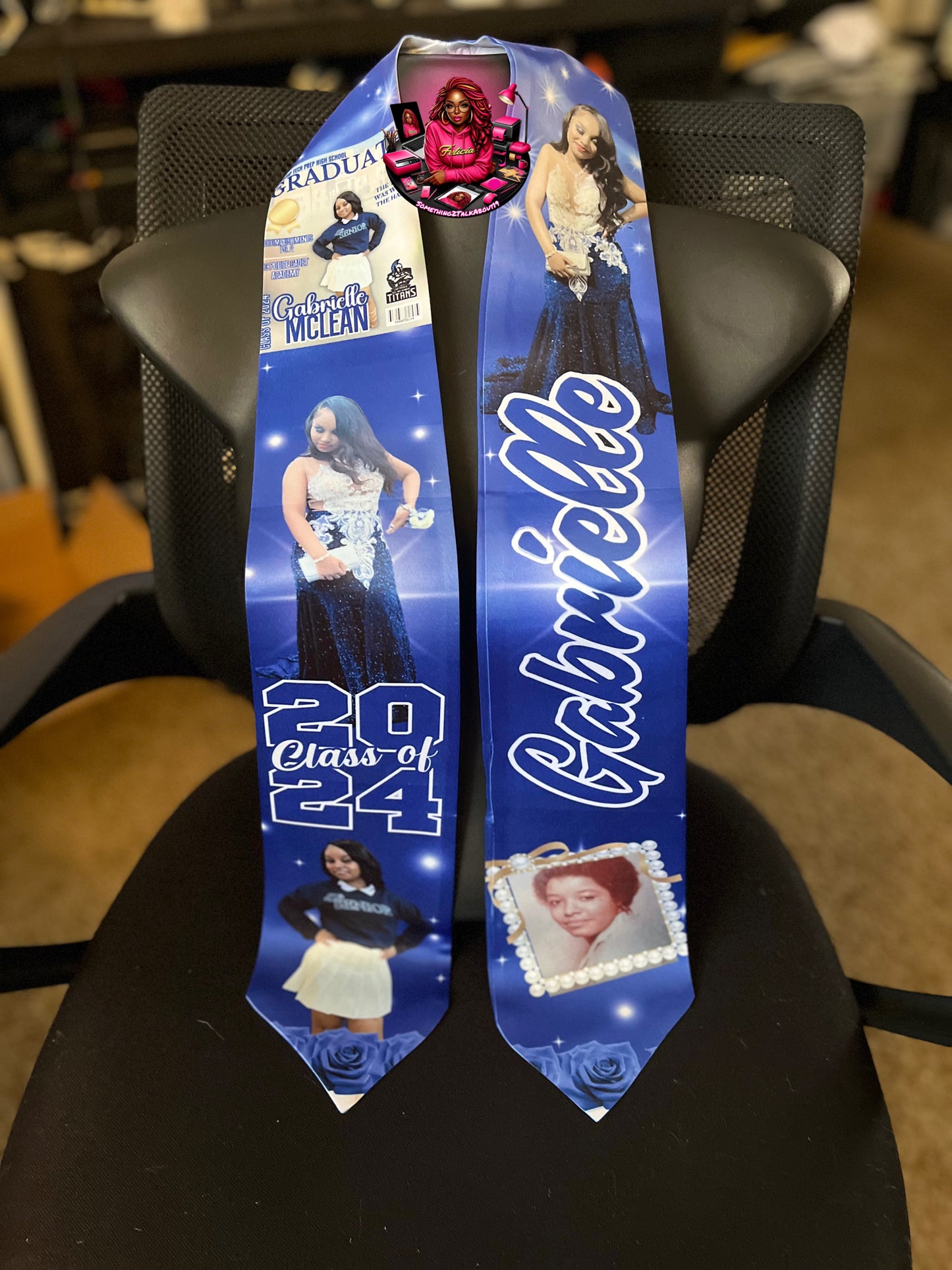 Customized Graduation Stole