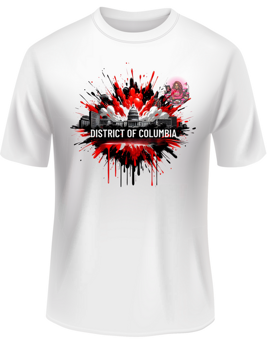 District Of Columbia Explosion T-shirt
