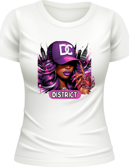 District Purple T-shirt