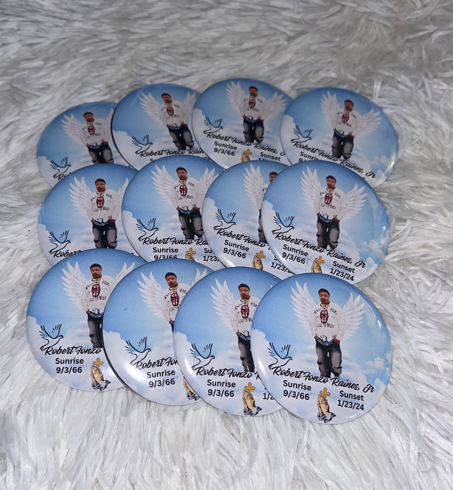 Memorial Buttons