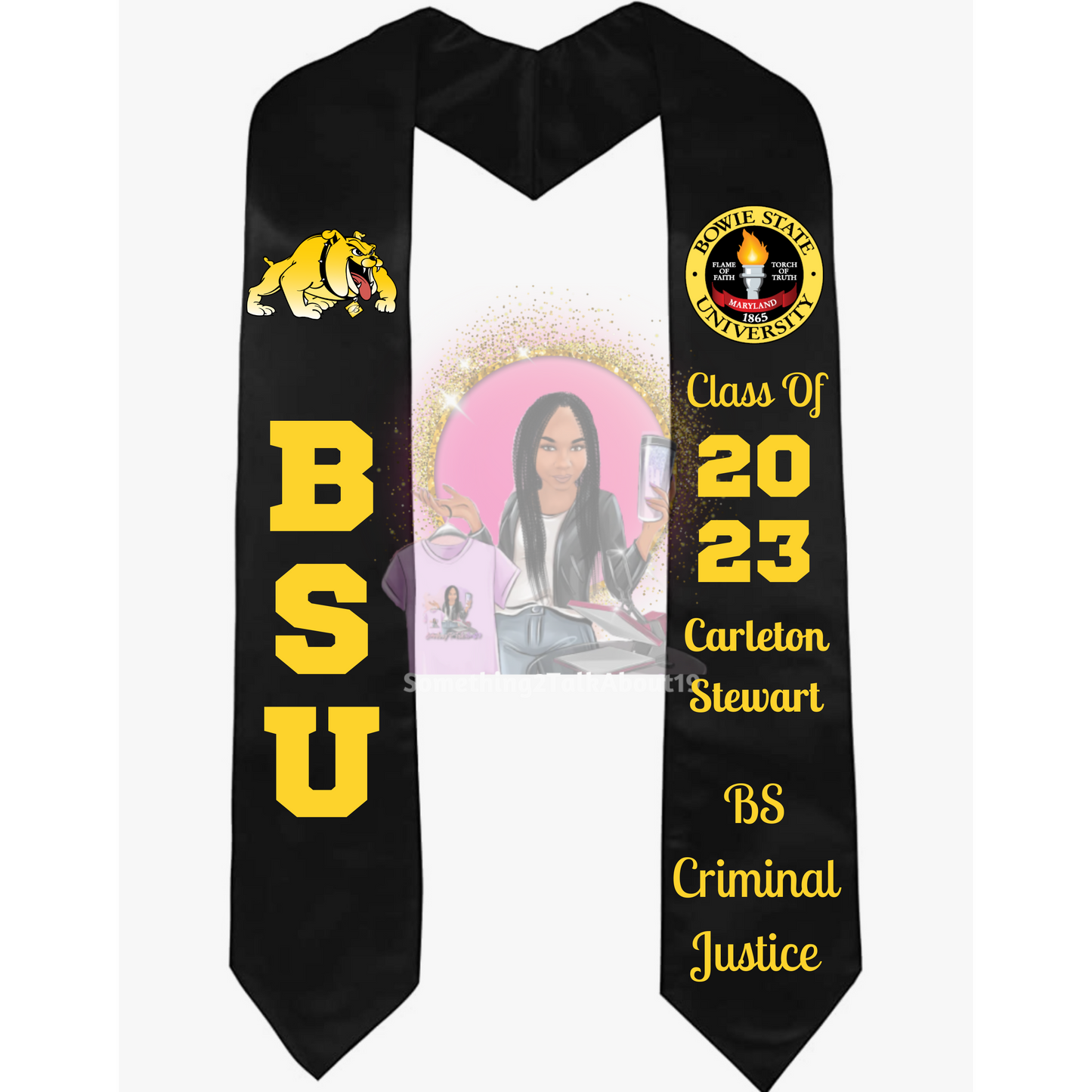 Customized Graduation Stole