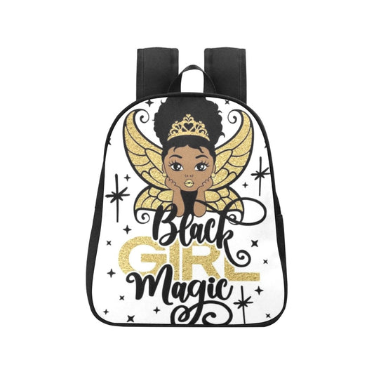 Black Girl Magic(Gold) Toddler Backpack