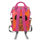 African American Baby Girl Backpack Diaper Bag