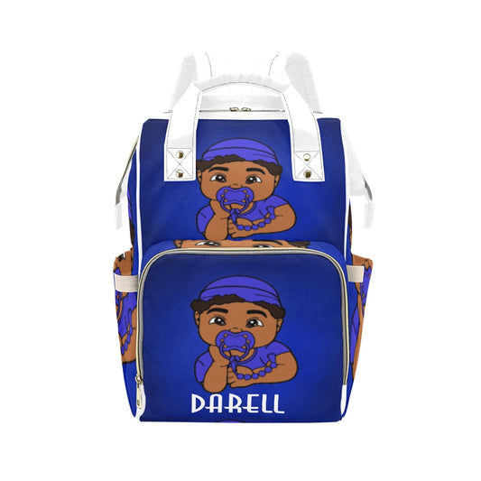 African American Baby Boy Backpack Diaper Bag