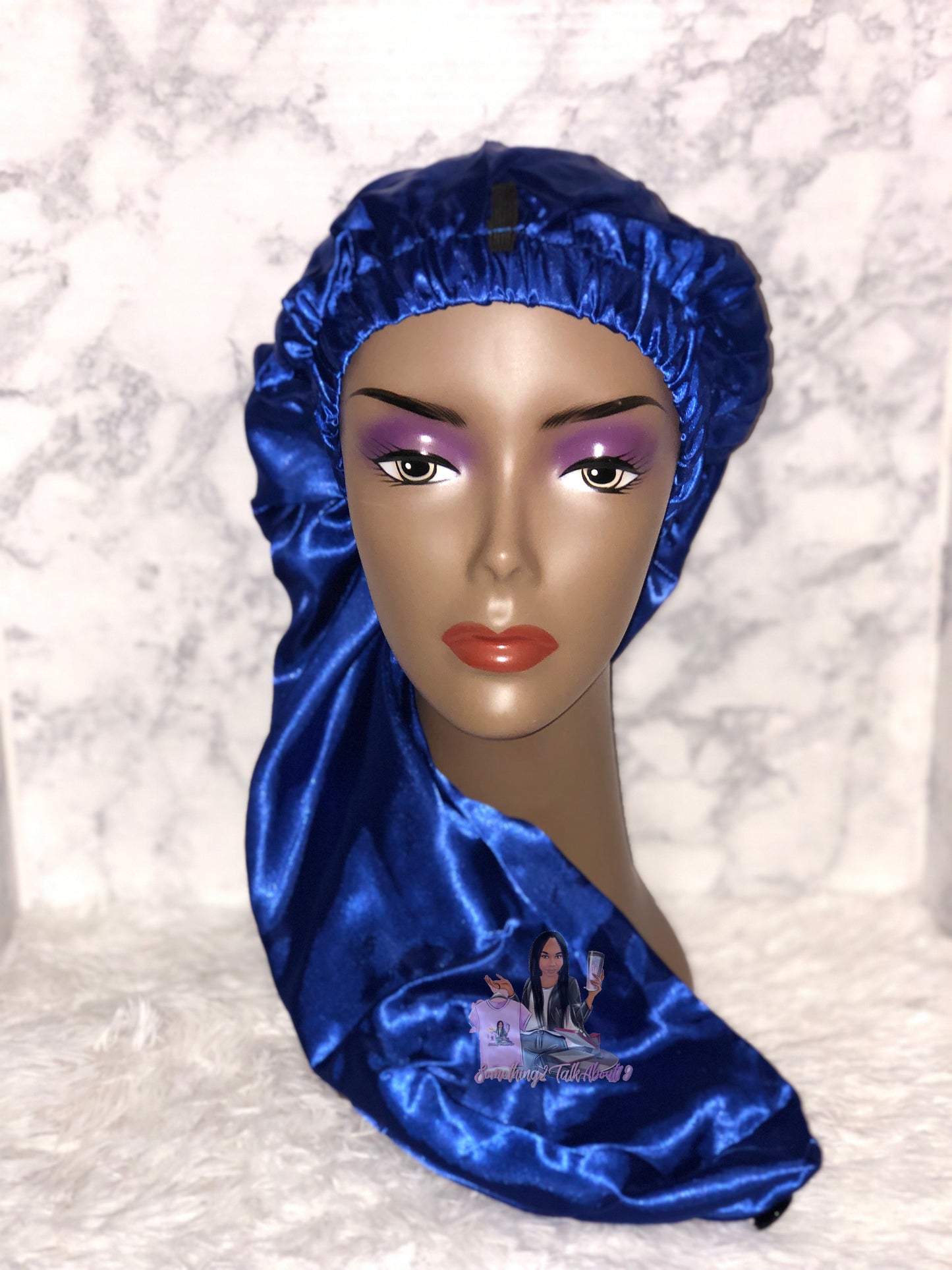 Long Silk Wrap Bonnets