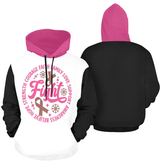 Breast Cancer Awareness Hoodie (Fight)