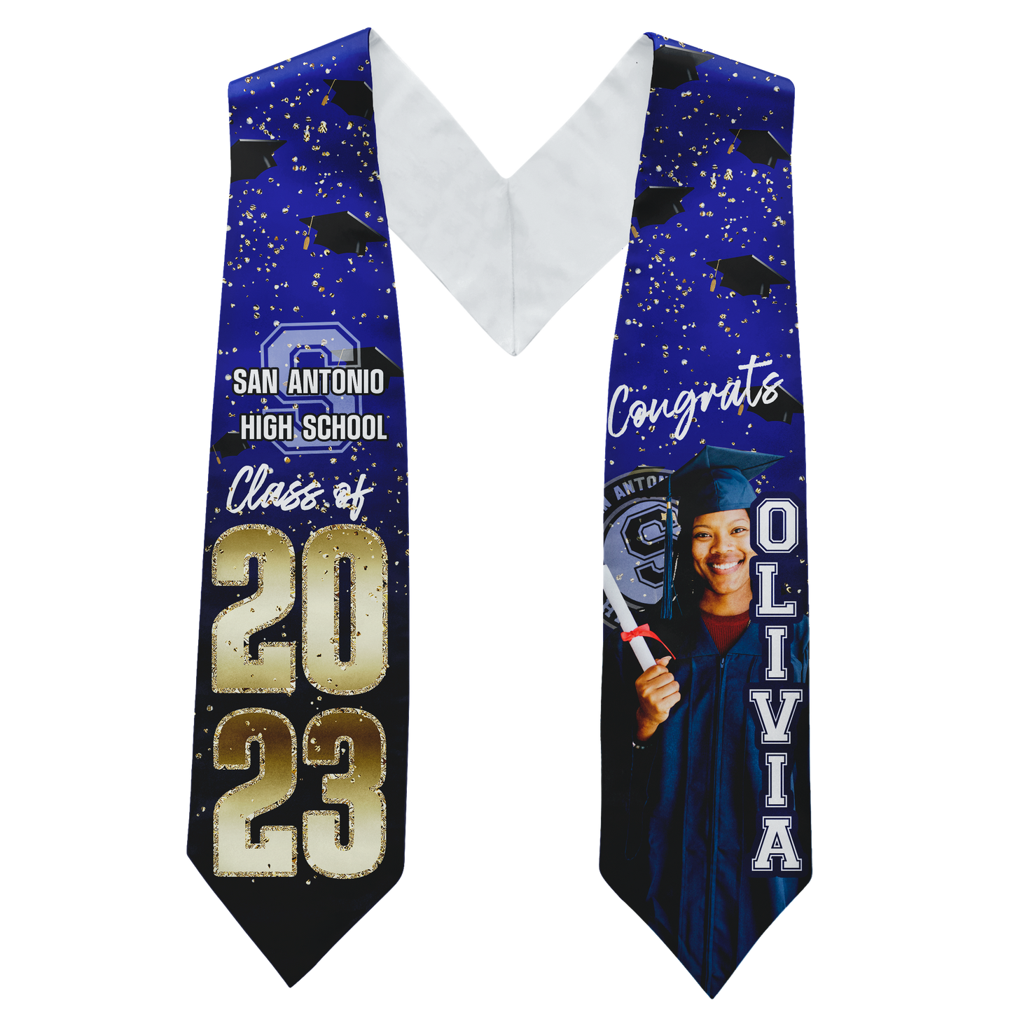 Customized Graduation Stole