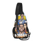 All Over Friday Design Chest Bag