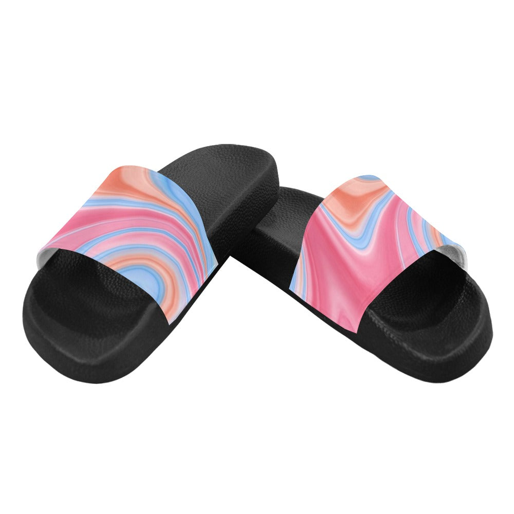 Women Slides(Cotton Candy Marble)