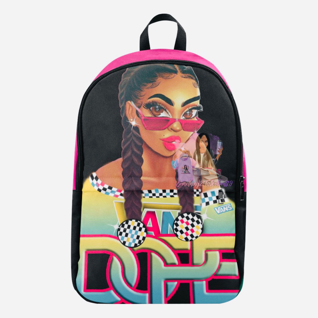 Dope Girl Fabric Backpack