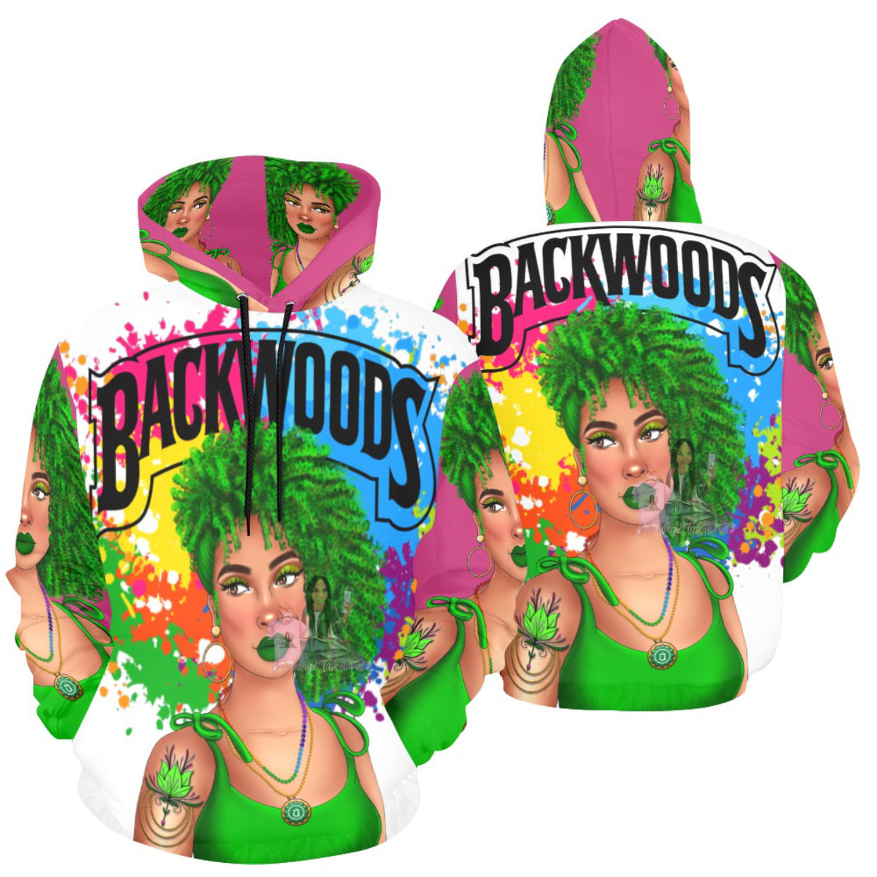 BackWoods Hoodie For Women (Kristal)