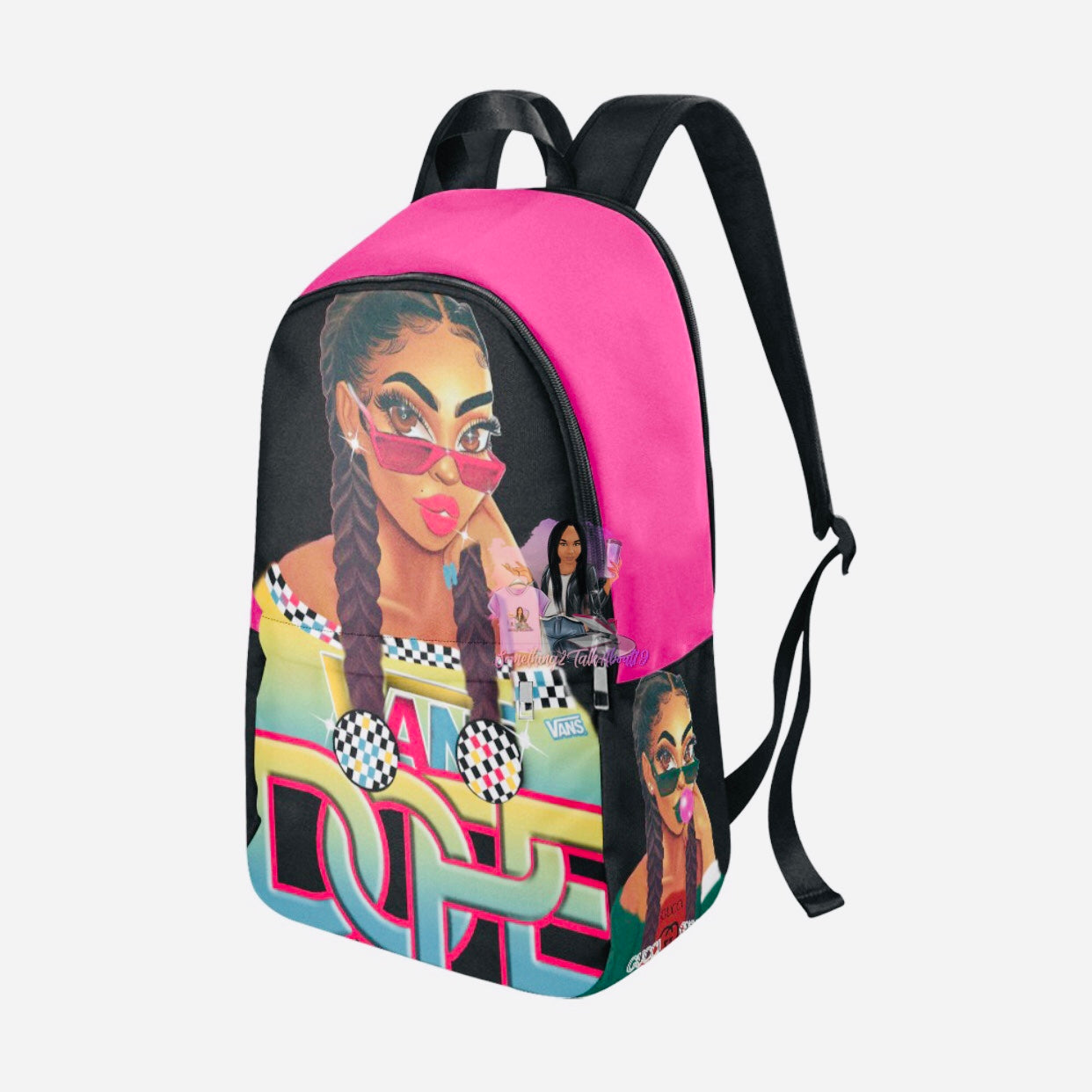 Dope Girl Fabric Backpack