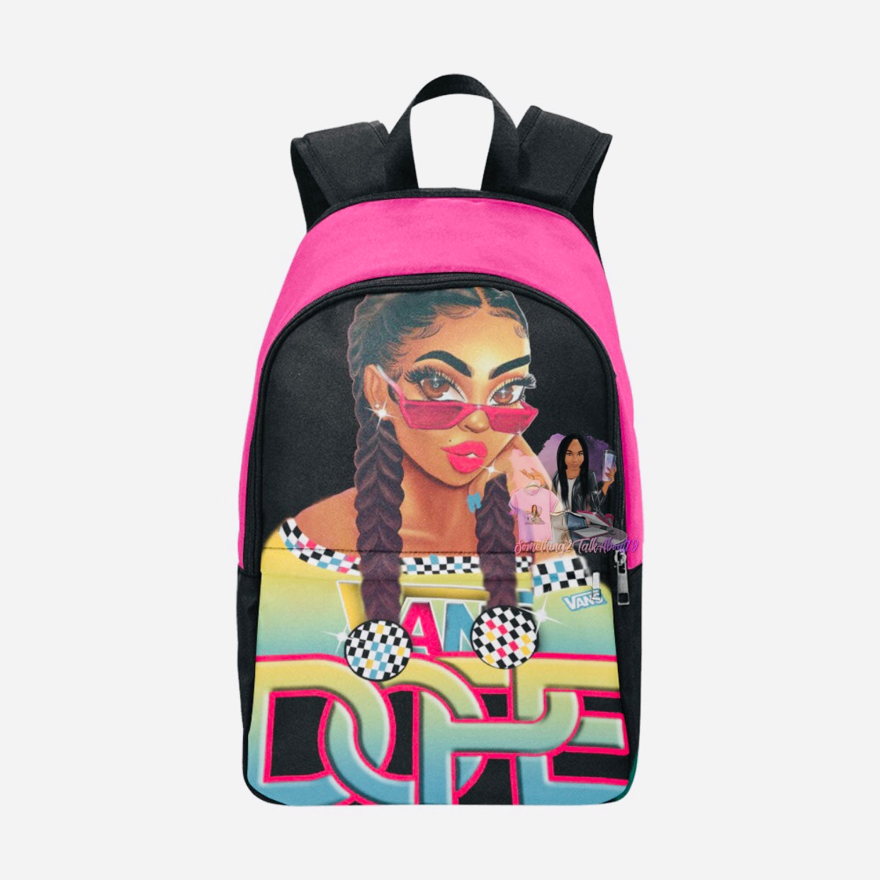 Dope Girl Fabric Backpack