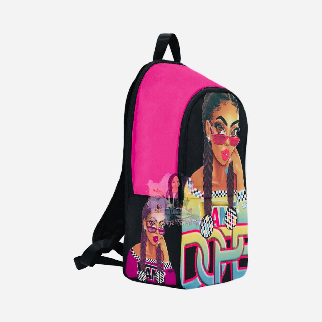 Dope Girl Fabric Backpack