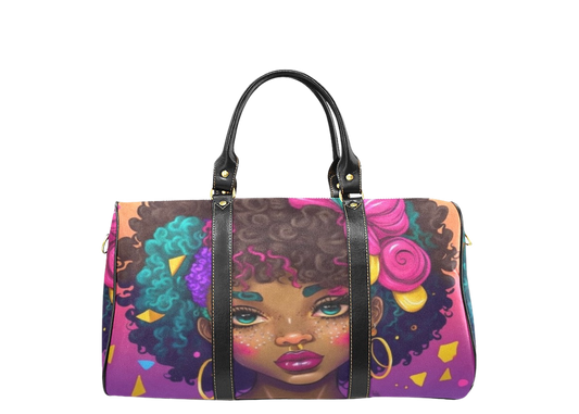 Colorful Princess Waterproof Traveling Bag