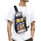 All Over Friday Design Chest Bag