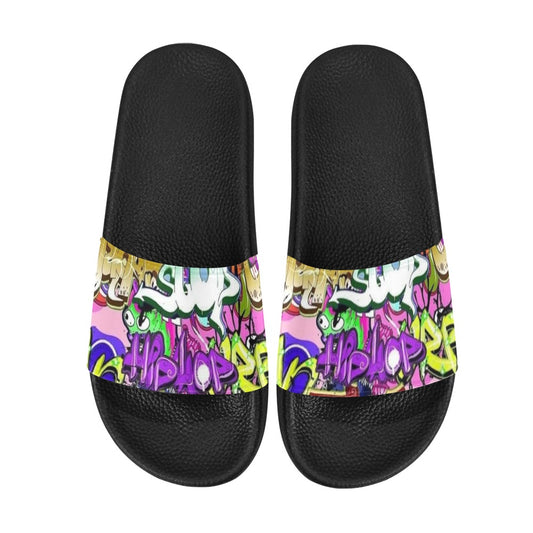 Women Slides(Hip-Hop Graffiti)