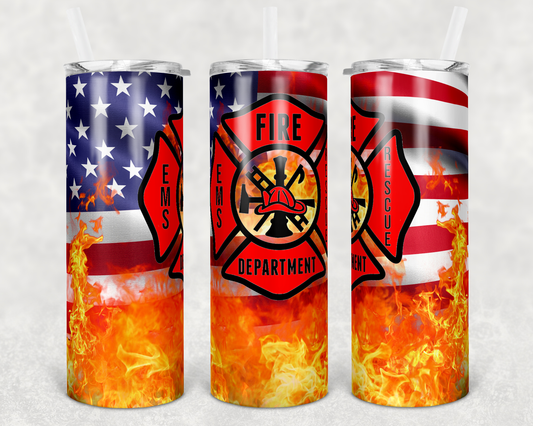 Fire Department 20oz Tumbler