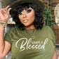 Simply Blessed Crew Neck T-Shirt (Unisex)
